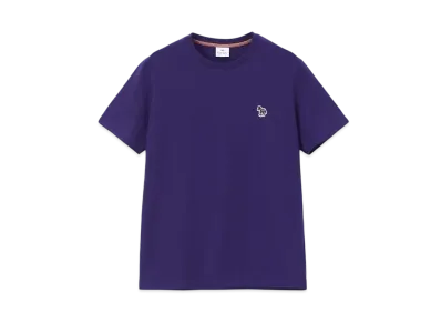 Paul Smith Women's Zebra Patch Short Sleeve T-Shirt "Purple"