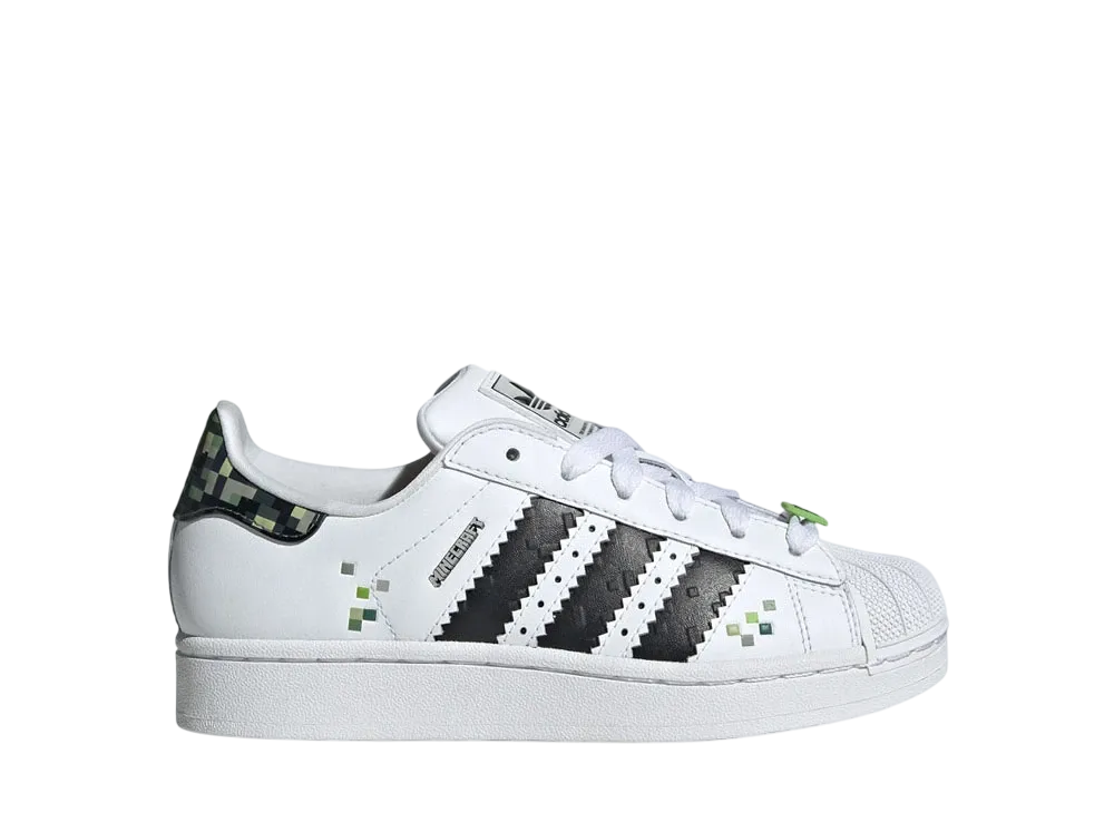 Minecraft × adidas GS Superstar 2 "Creeper"