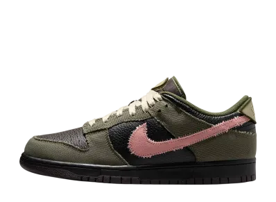 ナイキ ダンク ロー レトロ LTD "アーミーオリーブ/ブラック/ベルベットブラウン/ラストピンク"