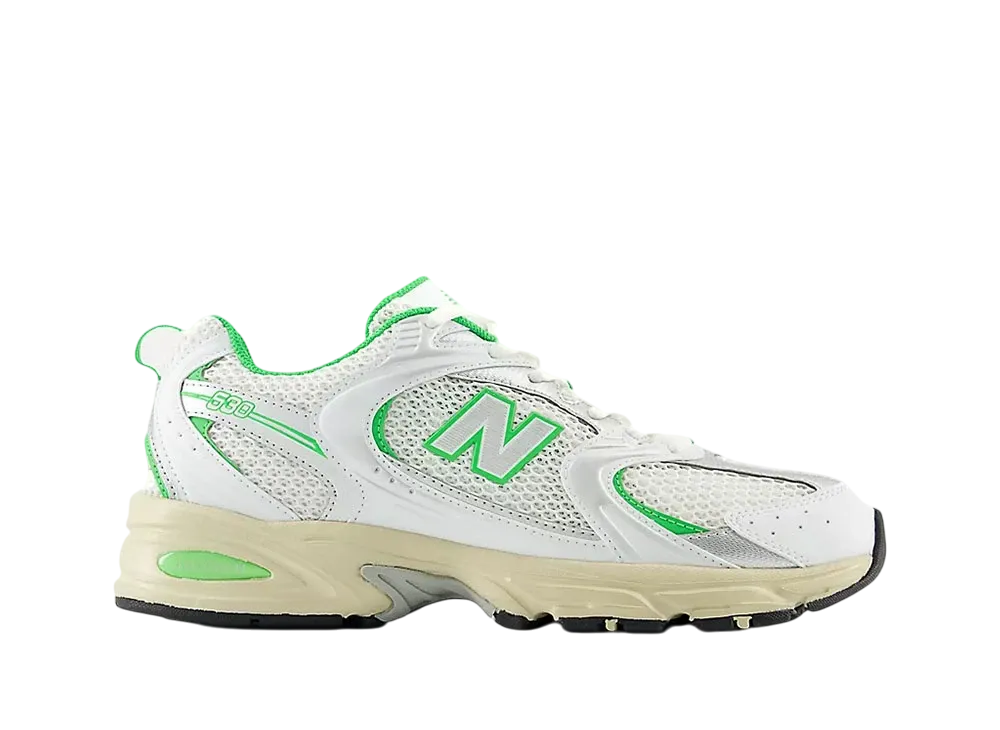 New Blance 530 "White/Palm Leaf"