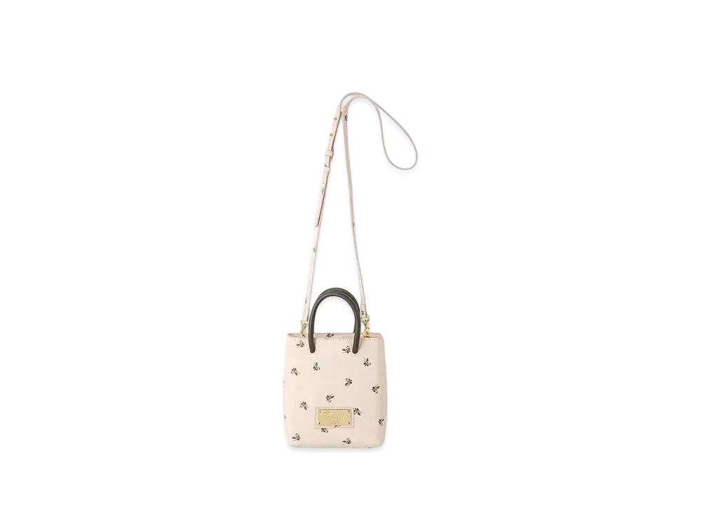 FURFUR x Philly chocolate Small Floral Pattern Mini Tote Bag "Pink"