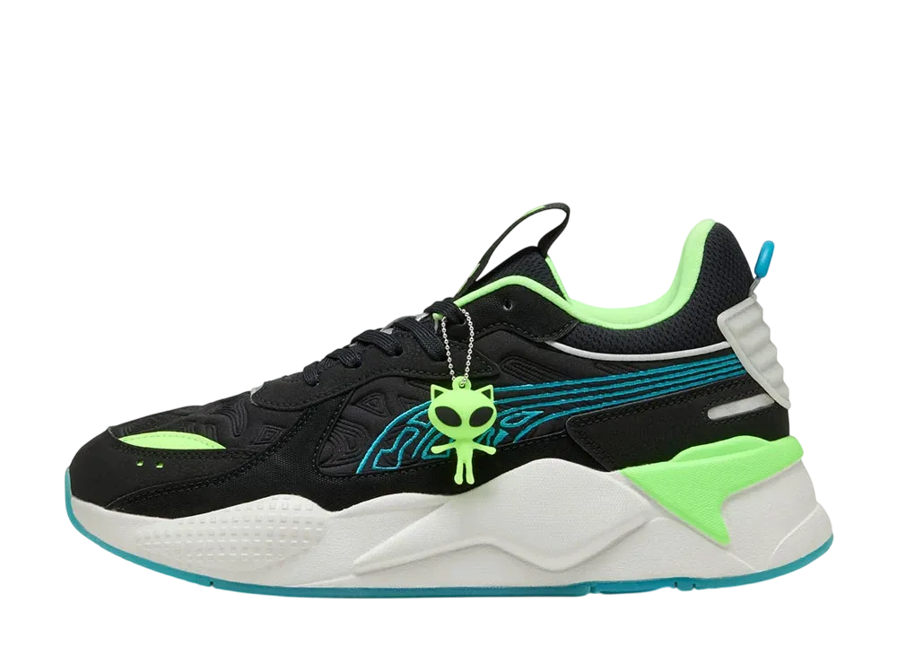 プーマ RS-X エイリアン "プーマブラック/トロピカルブルー"