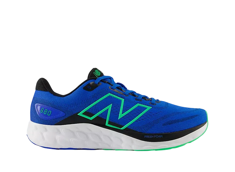 ニューバランス フレッシュフォーム 680V8 "ブルーオアシス/ライムリーフ/ブラック"