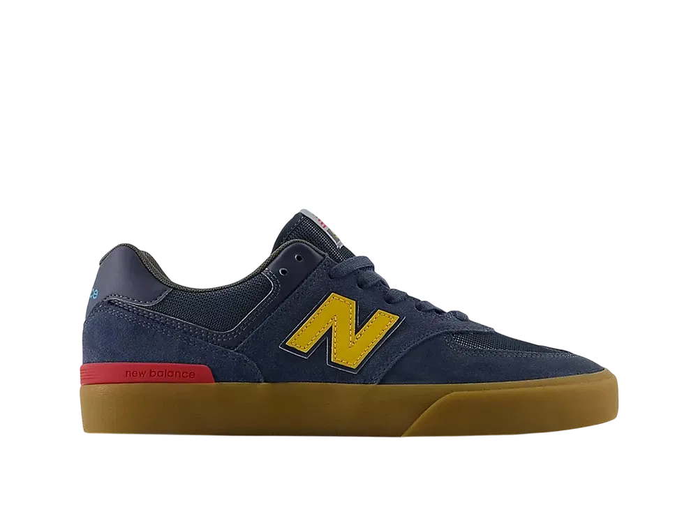New Balance Numeric 574 Vulc "Petrol/Gum"