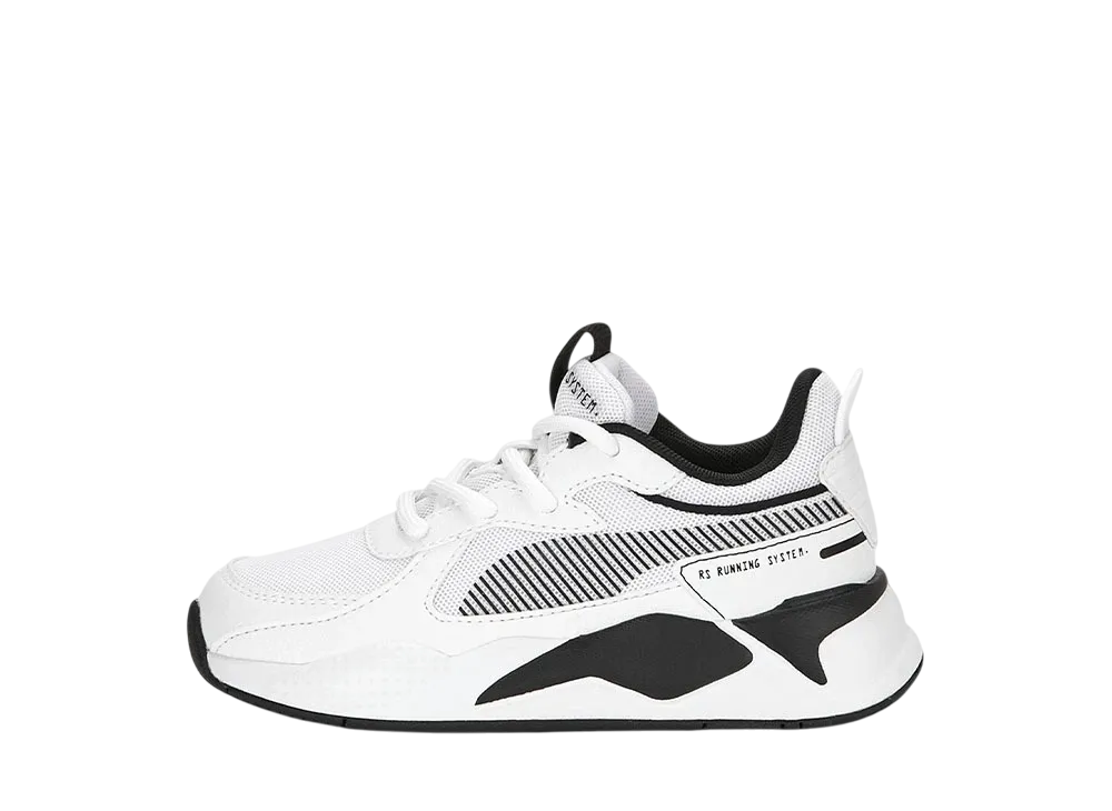プーマ PS RS-X "プーマホワイト/プーマブラック" (キッズ)