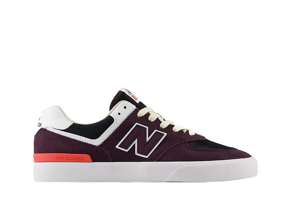 ニューバランス ヌメリック574 バルク "プラムブラウン/ホワイト"
