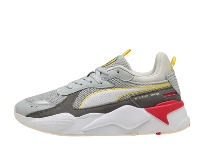 Scuderia Ferrari × Puma RS-X "Flat Medium Gray/Flat Light Gray"