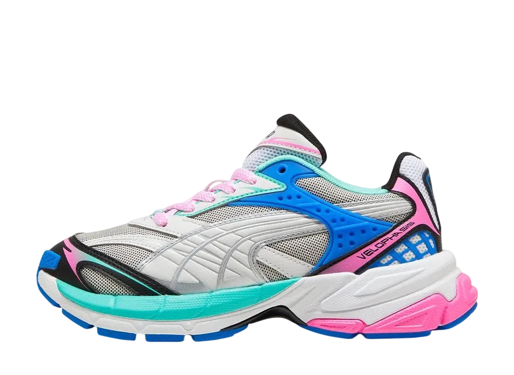 Puma Velophasis 2000s "Feather Gray/Poison Pink"