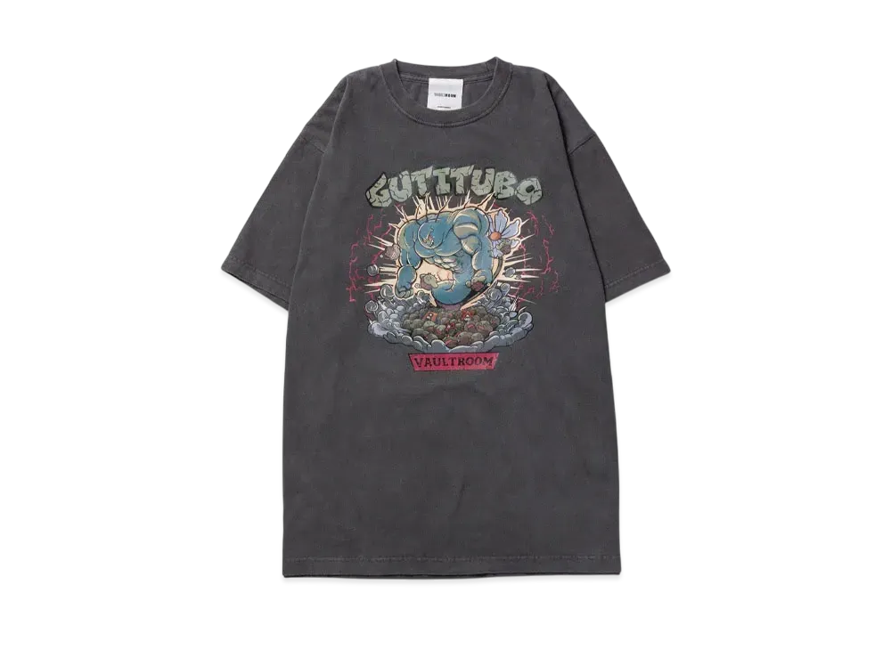 VAULTROOM x GUTITUBO Tee "Charcoal"