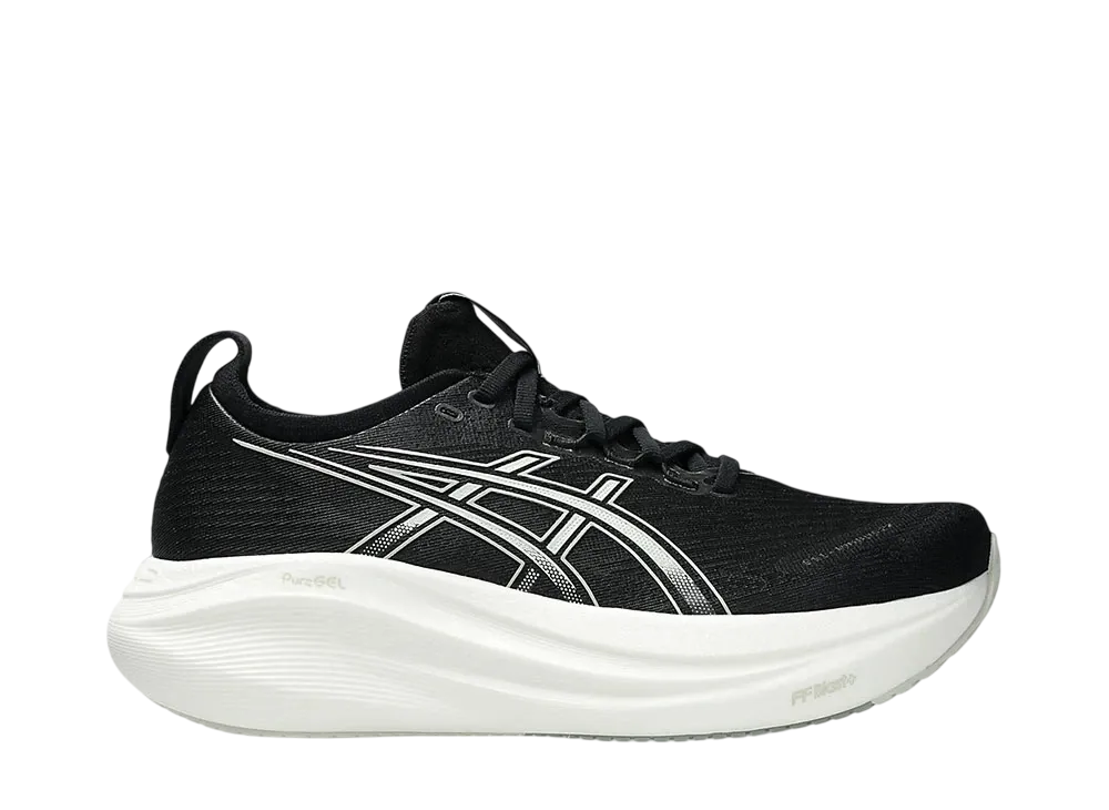 アシックス ウィメンズ ゲルニンバス27 ワイド "ブラック/レイクグレー"