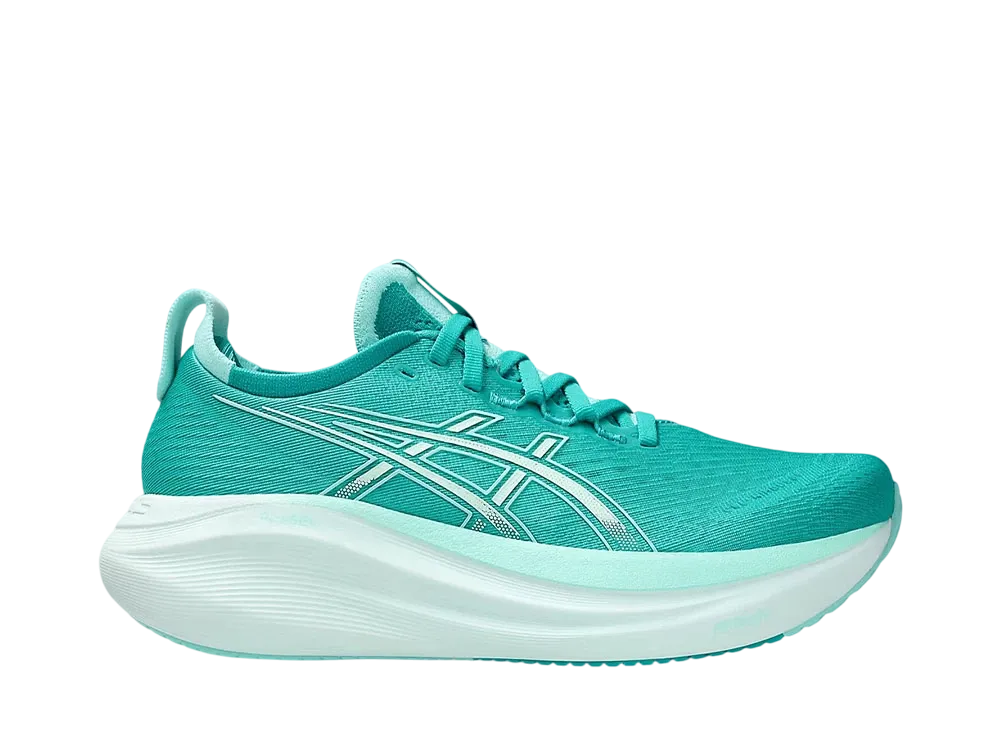 アシックス ウィメンズ ゲルニンバス27 "ウェーブティール/イルミネートミント"