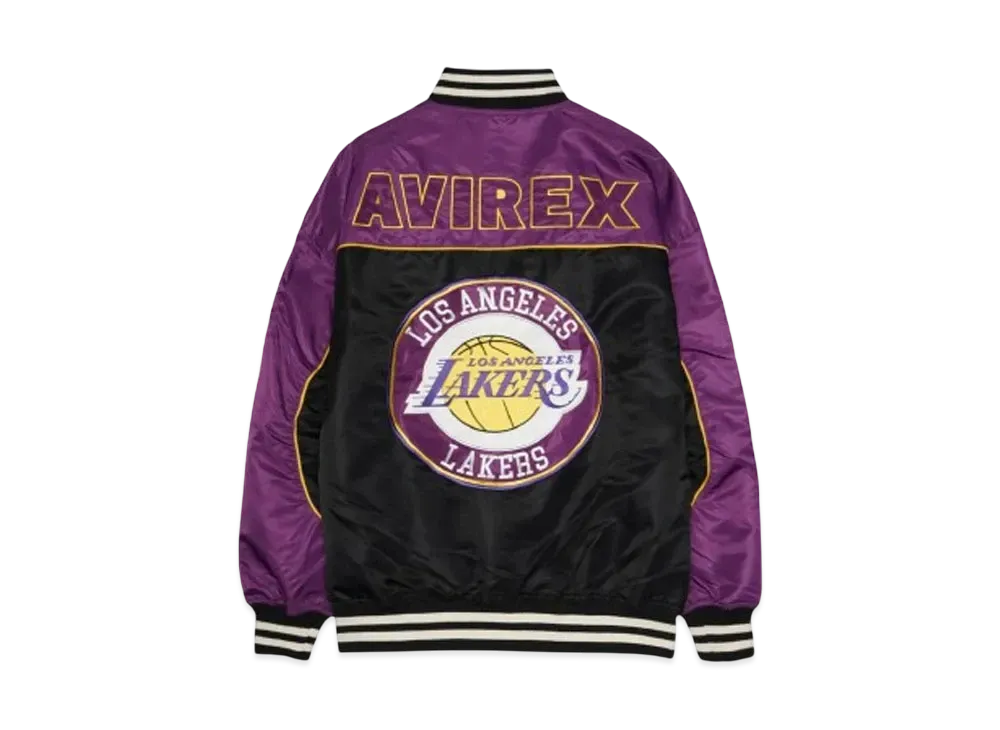 NBA x AVIREX NYLON JKT "PURPLE"