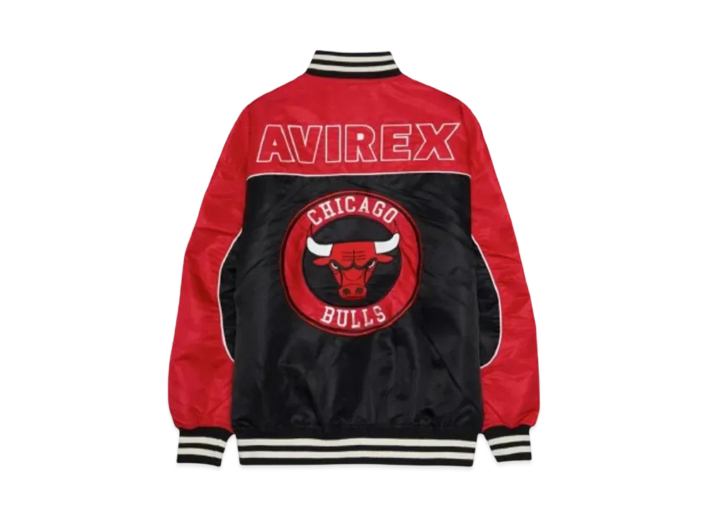NBA x AVIREX NYLON JKT "RED"