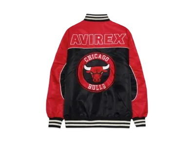 NBA x AVIREX NYLON JKT "RED"