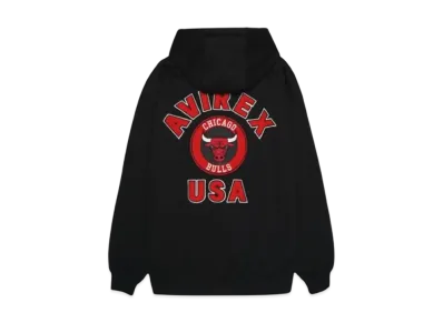 NBA x AVIREX HOODY "RED"