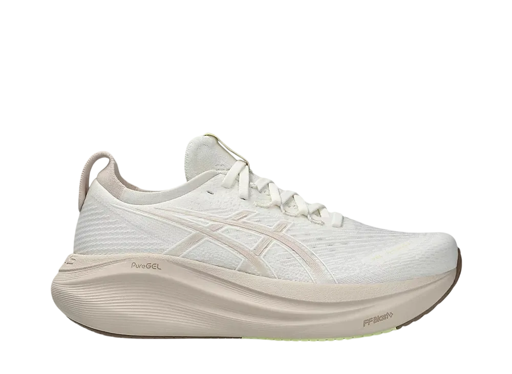 アシックス ウィメンズ ゲルニンバス27 "クリーム/ミネラルベージュ"