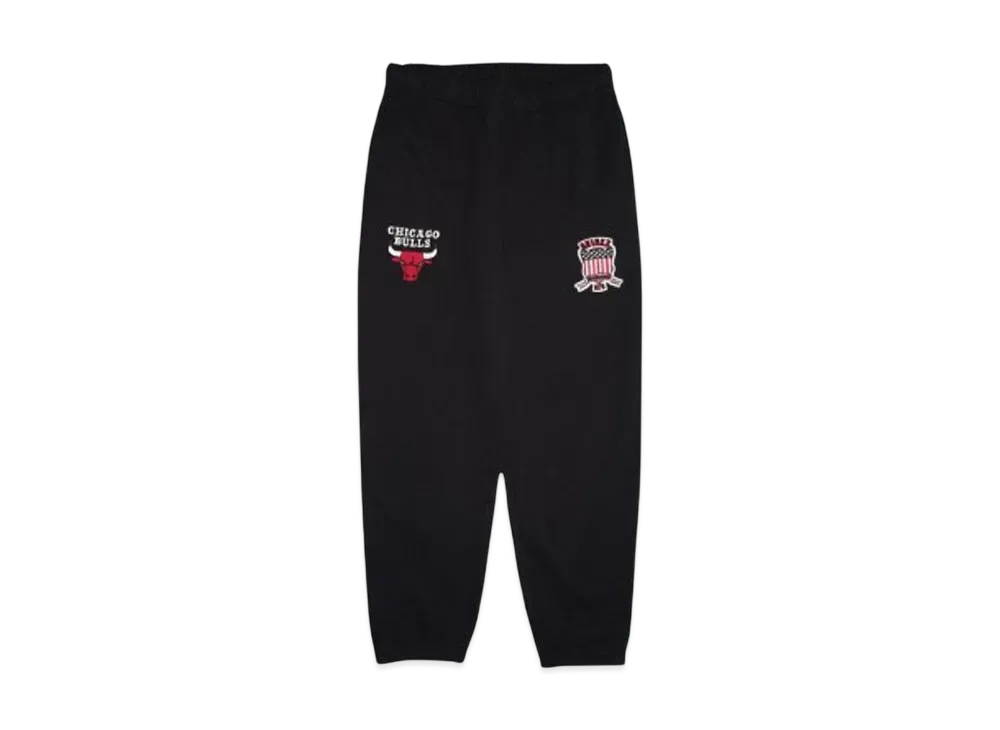 NBA x AVIREX SWEAT PANTS "RED"