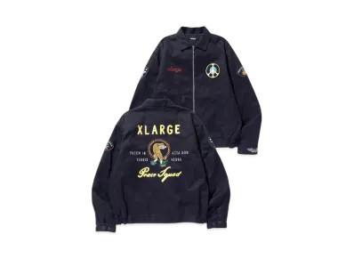 XLARGE PEACE SQUAD VIETNAM JACKET "BLACK"