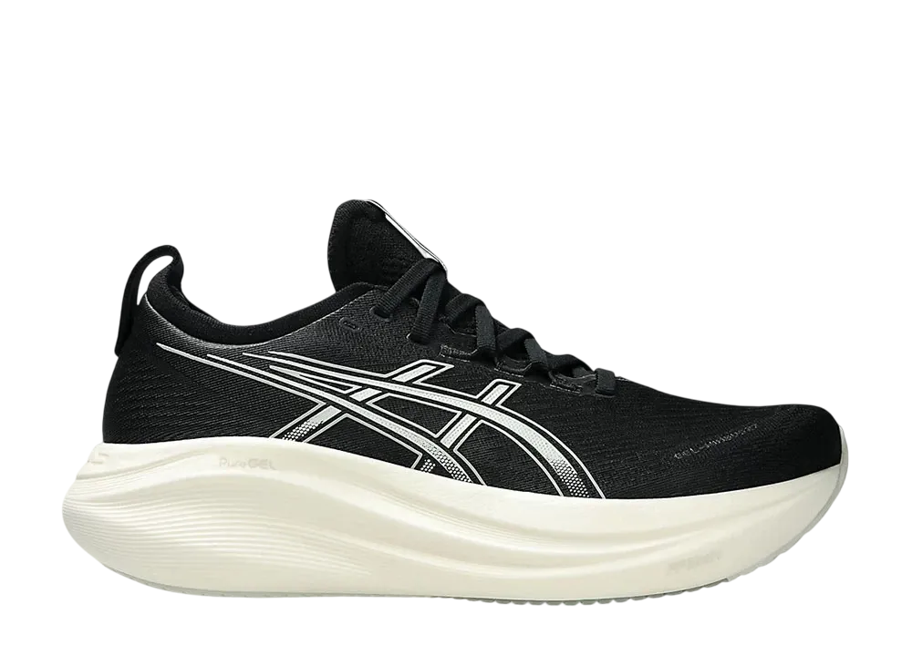 アシックス ゲルニンバス27 エクストラワイド "ブラック/レイクグレー"
