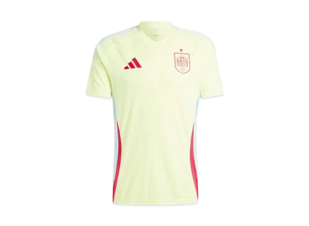 adidas Spain National Team 24 Away Uniform "Pulse Yellow/Halo Mint"