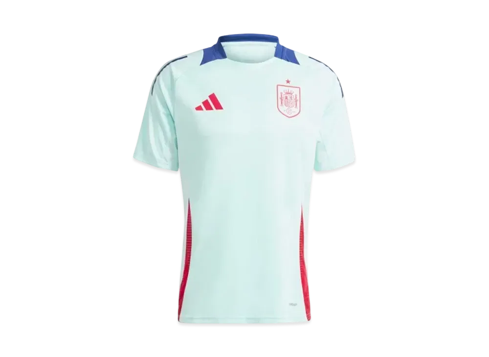 adidas Spain National Team Tiro 24 Competition Training Jersey "Halo Mint/Ray Red"