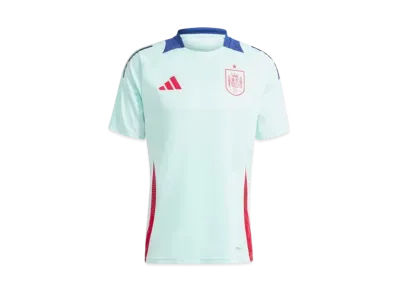 adidas Spain National Team Tiro 24 Competition Training Jersey "Halo Mint/Ray Red"