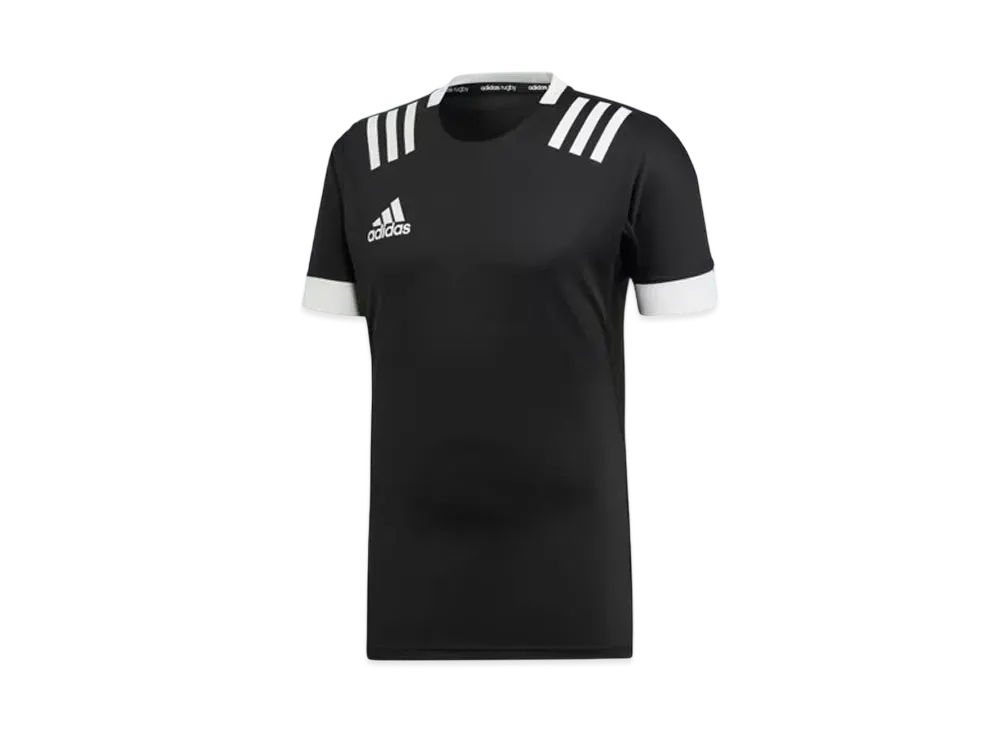 adidas 3-Stripes Jersey "Black/White"