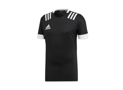 adidas 3-Stripes Jersey "Black/White"