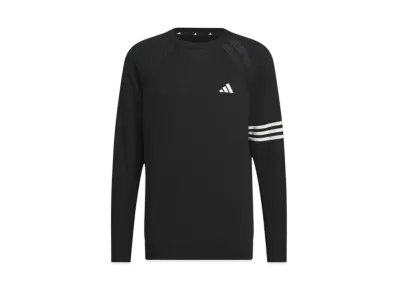 adidas 3-Stripes Crew Sweater "Black"