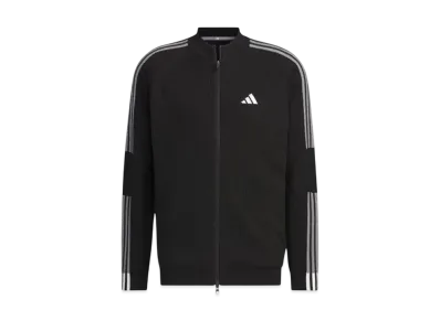 adidas 3-Stripes Windproof Long Sleeve Lining Sweater "Black"