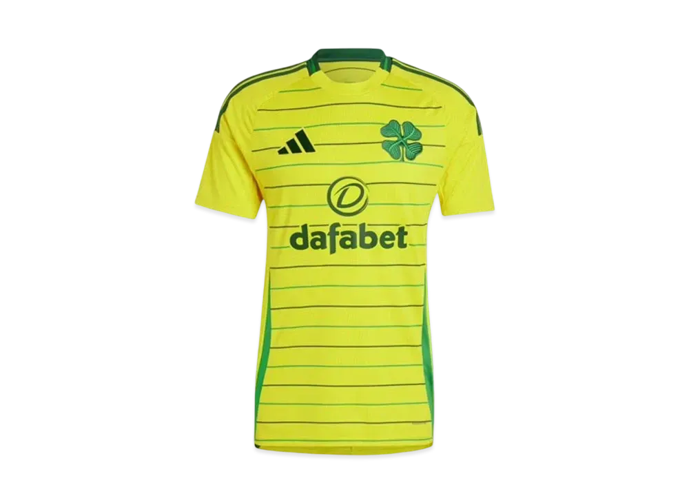 adidas Celtic FC 24/25 Away Uniform "Team Yellow"