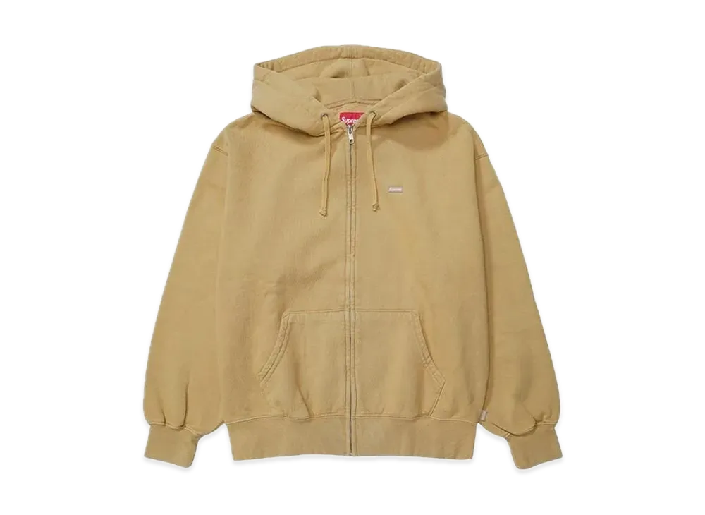 Supreme Overdyed Small Box Zip Up Hooded Sweatshirt 