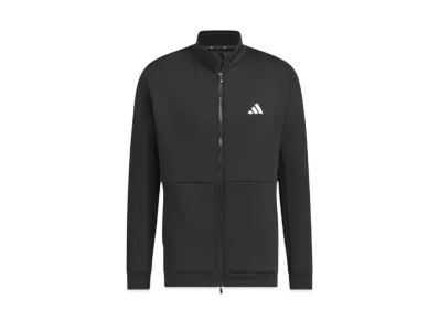 adidas Cardboard Knit Back Logo Full Zip Jacket "Black"