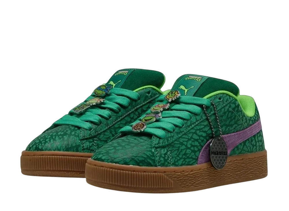 Teenage Mutant Ninja Turtles × Puma Suede XL "Green/Purple/Gum"
