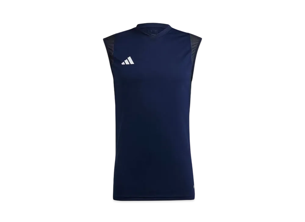 adidas Tiro 23 Competition Sleeveless Jersey "Team Navy Blue 2/White"