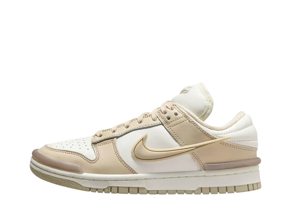 ナイキ ウィメンズ ダンク ロー ツイスト "サンドドリフト"