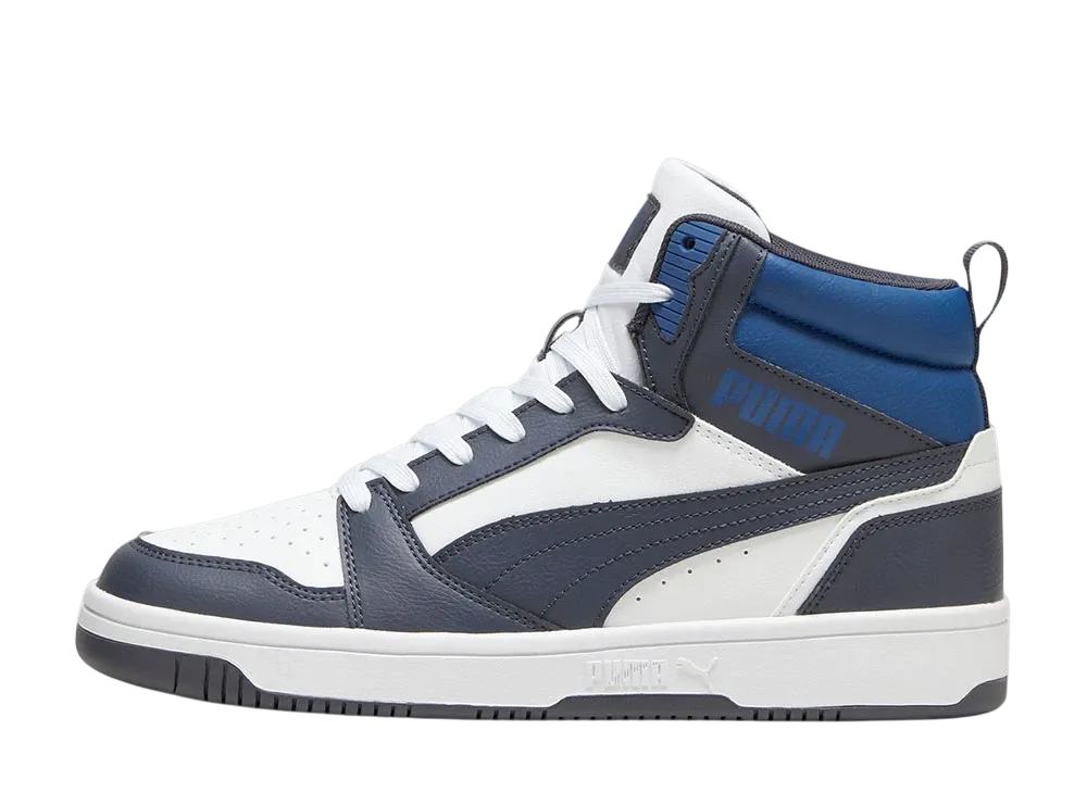 プーマ リバウンド "プーマホワイト/ギャラクティックグレー/クライドロイヤル"