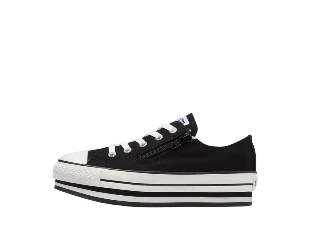 コンバース PS チャイルド オールスター N チャンキーライン Z OX "ブラック" (キッズ)