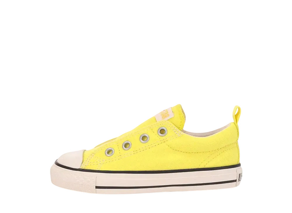 コンバース PS チャイルドオールスターN ネオンカラーズOF スリップ OX "ネオンイエロー" (キッズ)