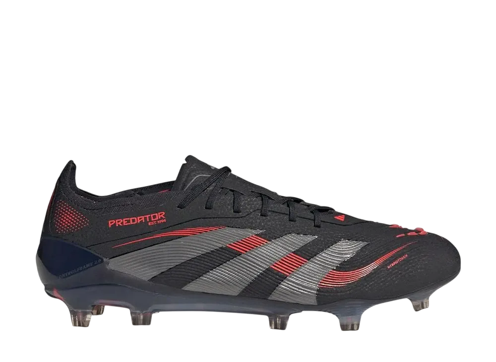 アディダス プレデター エリート FG "コアブラック/グレーフォー/ルシッドレッド"