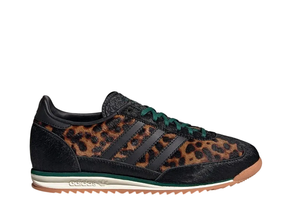 adidas Women's SL72 OG "Core Black/Off White/Collegiate Green"