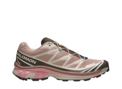 Salomon Women's XT-6 "Mahogany Rose/Earth Brown/Flamingo Pink"
