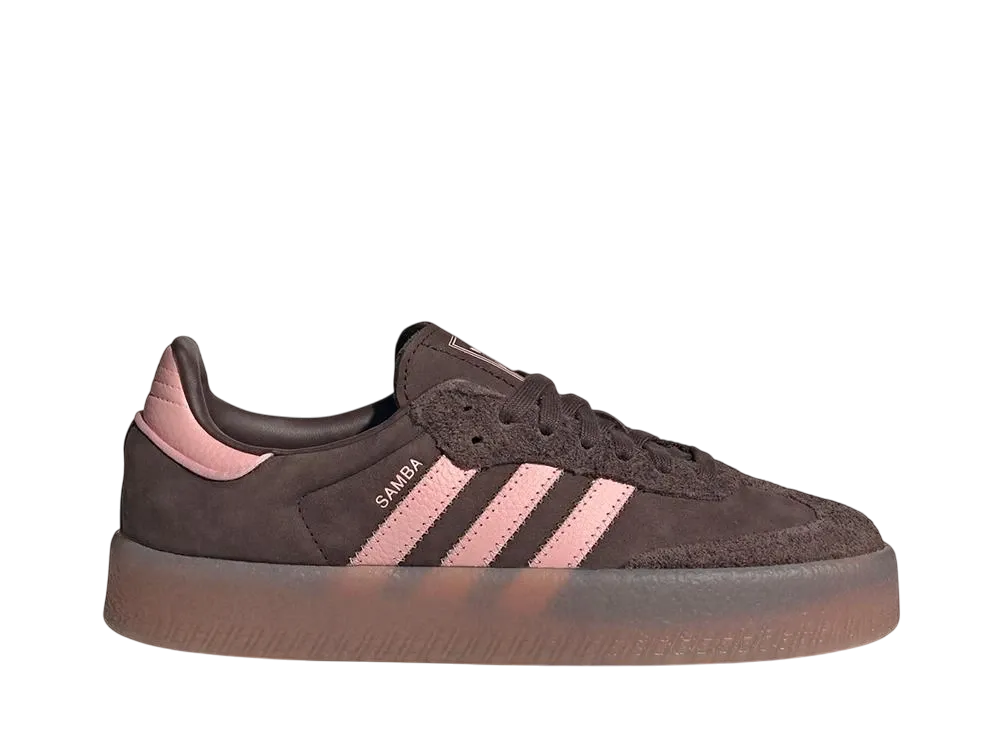 adidas Women's Sambae "Dark Brown/Wonder Mauve/Gum M2"