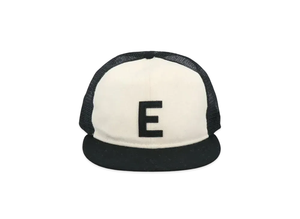 FEAR OF GOD ESSENTIALS x NEW ERA Cream Wool Trucker "Black"