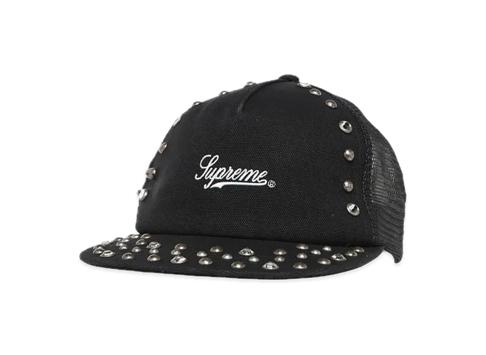 Supreme x B.B. Simon Studded Canvas 5-Panel "Black"
