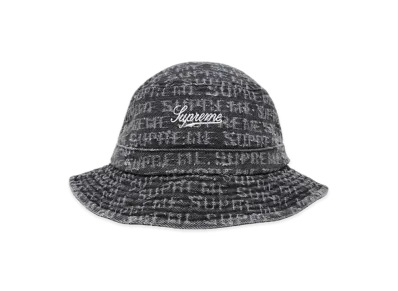 Supreme Needle Punch Denim Crusher "Black"