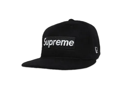 Supreme Brushed Wool Box Logo New Era "Black"