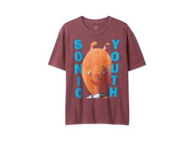 GAP Sonic Youth Graphic T-shirt "Plum"