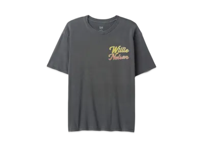 GAP Willie Nelson Graphic T-shirt "Moonless Night"