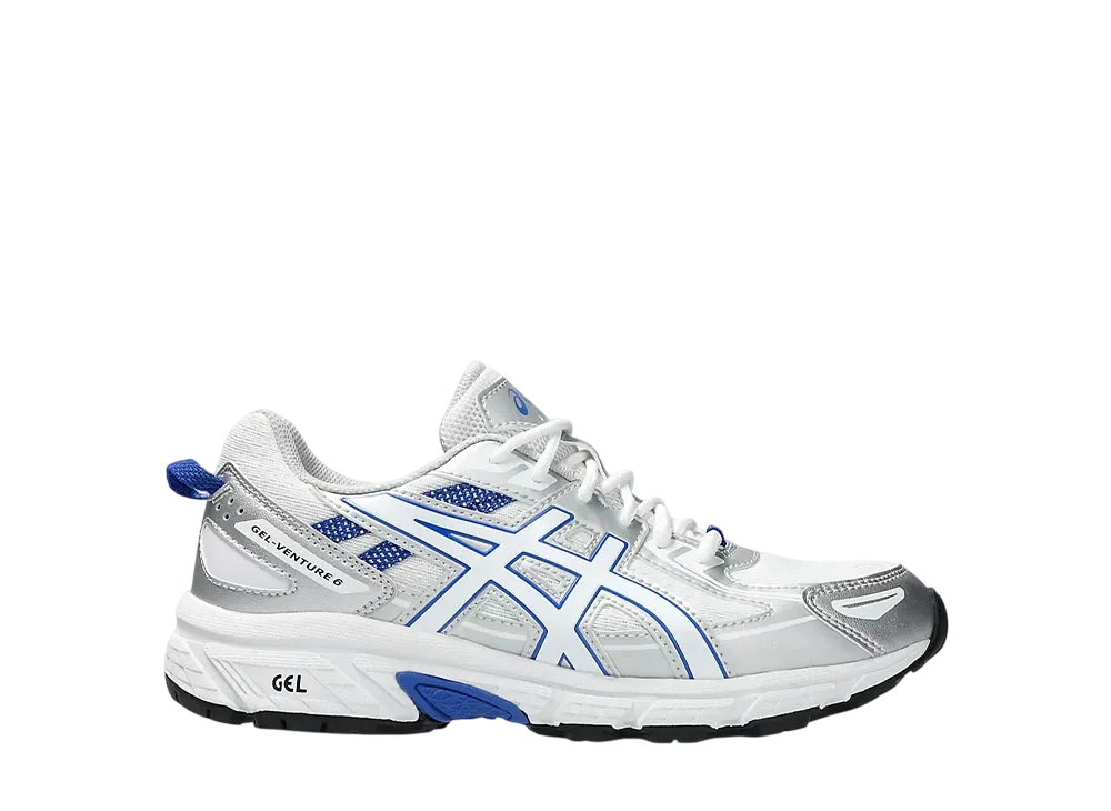 アシックス GS ゲルベンチャー6 "ホワイト/ラピスラズリブルー" (キッズ)
